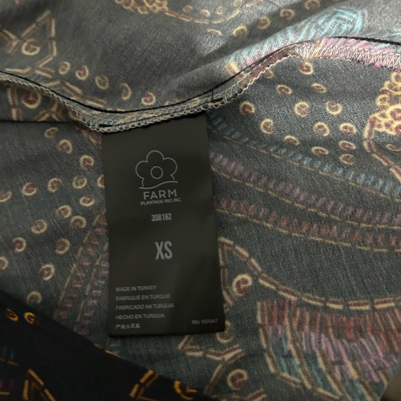 FARM RIO Sequin Toucans Wrap Dress Mini Dress - Picture 13 of 15